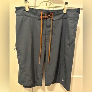 Columbia Omni- Shield Gray Swim Board Shorts Size 34 Men’s